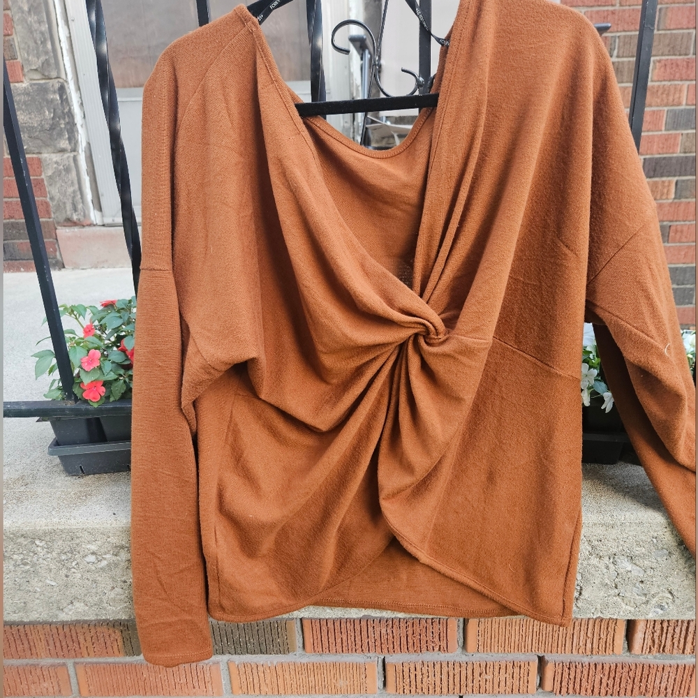 Forever 21 Brown Knit Sweater